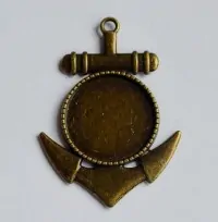 Подвеска Якорь бронза shb-101