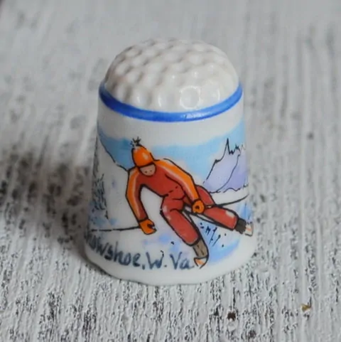  Напёрсток REUTTER  GERMANY "SNOWSHOE, W VA."  nfl-0026