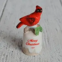 Напёрсток Кардинал ENESCO "MERRY CHRISTMAS 1984" nff-0065