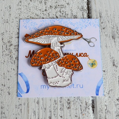 Магнитный держатель hand made Мухоморы  mg-088 