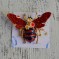 Магнитный держатель hand made Пчела в цветах mg-057