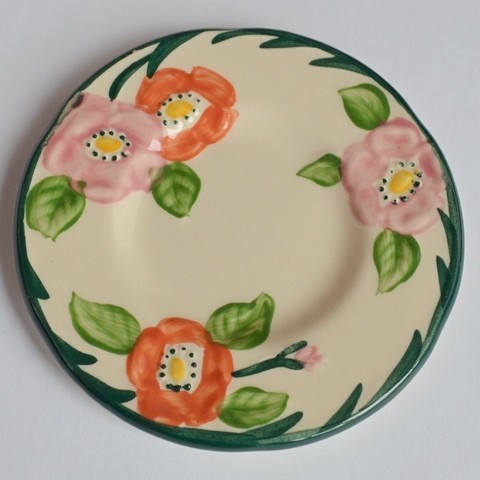 Мини- тарелка Цветы  pf-017 