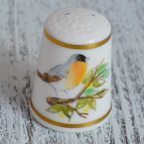 Напёрсток ROYAL WORCESTER HAND PAINTED F.BAKEWELL nfp-0140/4 