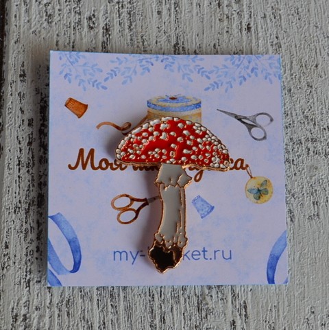 Магнитный держатель hand made Мухомор mg-076 