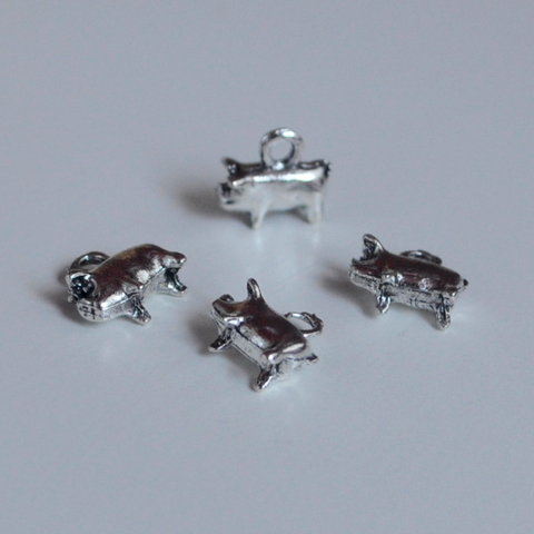 Подвеска Свинка серебро shm-015 