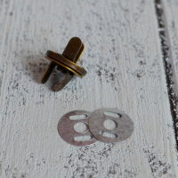 Магнитный замок античная бронза  shz-003/1